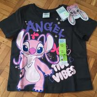 T-shirt Maglia Angel Stitch Disney 4-5 Anni