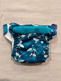 Sei pannolini lavabili "bambino mio" usati