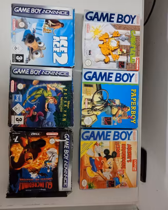 GIOCHI. GAME. BOY.  E. ADVANCE