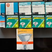 Lotto lampadine riflettori E27 PAR30S PAR-EC NUOVE