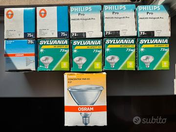 Lotto lampadine riflettori E27 PAR30S PAR-EC NUOVE