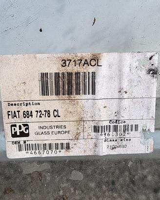 Parabrezza autocatto Fiat 684