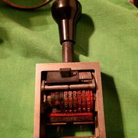 timbro numeratore Reiner B6