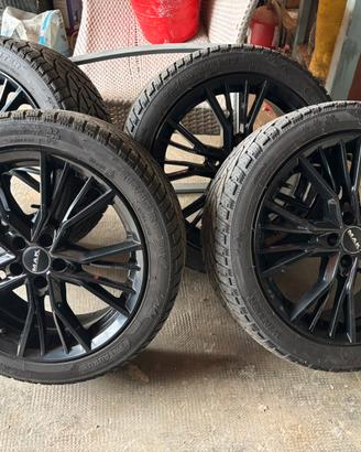 Cerchi Mak 17 con gomme invernali