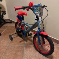 Bici bimbo Avengers 14” con rotelle – ottime