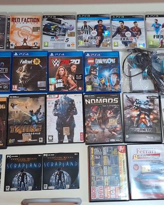 Giochi e dischi PS3 - PS4 e PC