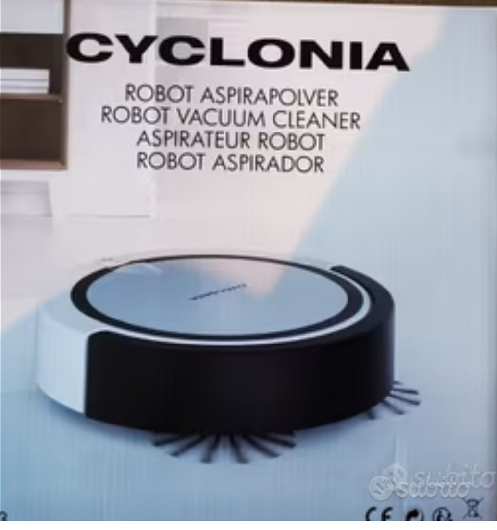 champú bloquear Ausencia Robot aspirapolvere Cyclonia - Elettrodomestici In vendita a Udine