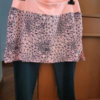 leggins lotto tennis padel taglia L