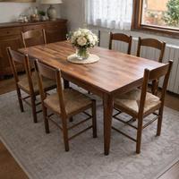 Tavolo allungabile + 6 sedie