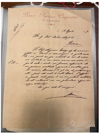 Lajatico banca cooperativa di Laiatico 1907