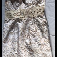 Vestito  premaman in seta 4/7 mesi no brand