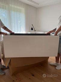 base lavabo mobile bagno sospeso