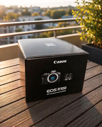 Canon EOS R100 NUOVA + 2 ANNI GARANZIA + SD128