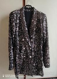 Blazer / miniabito paillettes 