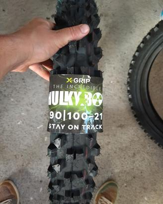 pneumatico 90/100-21 xgrip hulky boy hard