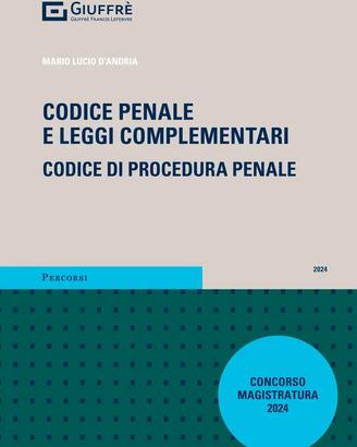 Codice penale Giuffrè 2024