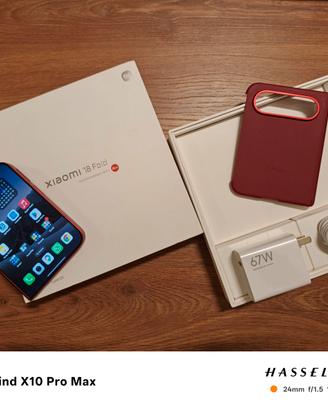 Xiaomi 18 Fold 512GB Rosso Garanzia 