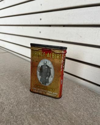Scatola porta tabacco vintage prince albert