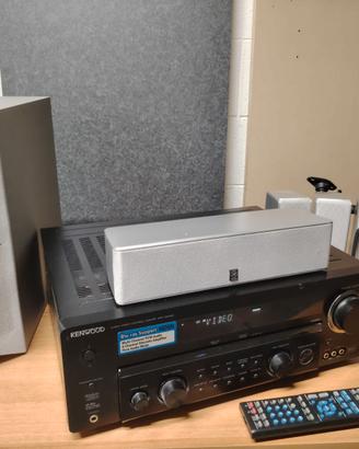 Amplificatore Kenwood + casse 5+1 Yamaha