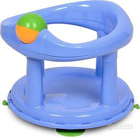 Seggiolino da bagno girevole con ventose 