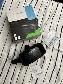 Visore vr ritiro a mano
