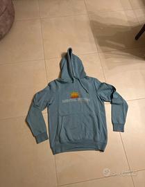 Felpa azzurra pull&bear