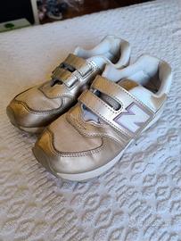 New Balance bambina oro