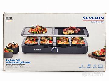 Raclette Severin RG 2371 - grill e pietra naturale