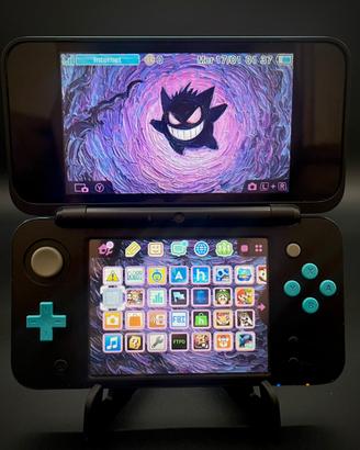 Nintendo New 2ds Xl Nero + 100 Giochi ✅