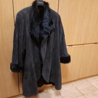 giubotto/cappotto femminile con pelliccia