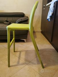 Seggiolino sgabello Ikea verde