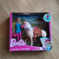 Barbie a cavallo nuova, confezione mai aperta 