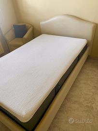 Letto + materasso memory una piazza e mezzo