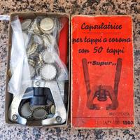 RIBASSO: Capsulatrice per tappi a corona