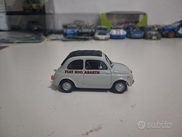 modellino 1/43 fiat 500 abarth universal hobbies