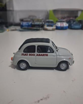 modellino 1/43 fiat 500 abarth universal hobbies