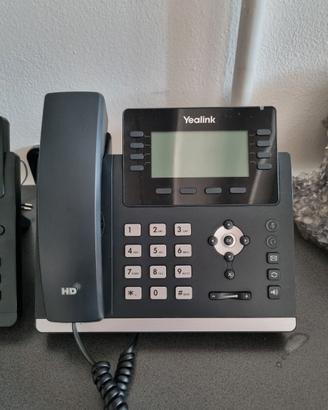 n. 8 telefoni Yealink HD centralino Voip