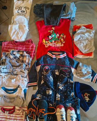 Abbigliamento bimbo 0-12 mesi