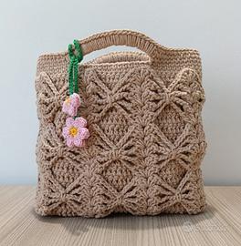 Borsa all'uncinetto 