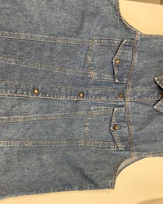 Gilet jeans donna