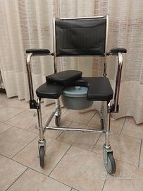 Poltrona "comoda" wc per anziani e disabili