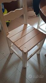 tavolo rotondo da 4 a 6 posti × 5 sedie robuste