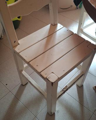 tavolo rotondo da 4 a 6 posti × 5 sedie robuste