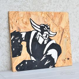 Quadretto Goldrake Realizzato A Mano