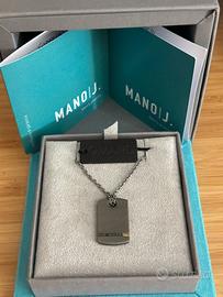 Collana MANO J. Uomo Men’s jewelry con piastrina