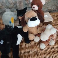 Set 6 peluche 
