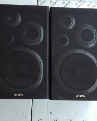 aiwa casse diffusori woofer