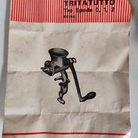 tritatutto manuale Tre Spade extra
