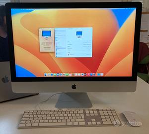 iMac 27" 5k del 2019, processore i9, 64 GB Ram