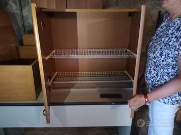 Cucina Mobili in Legno Completa da sei  pezzi